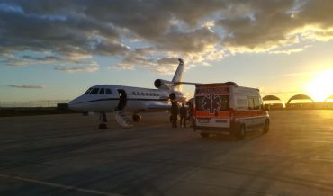 ITALIANO – Trasporti sanitari urgenti svolti dall’Aeronautica Militare