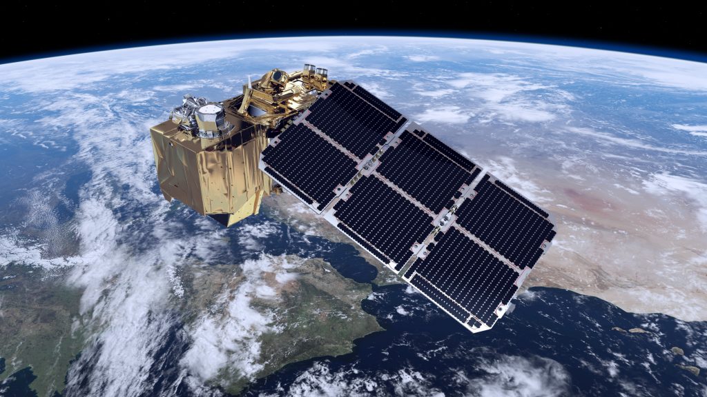 Sentinel 2b new satellite for EMS management